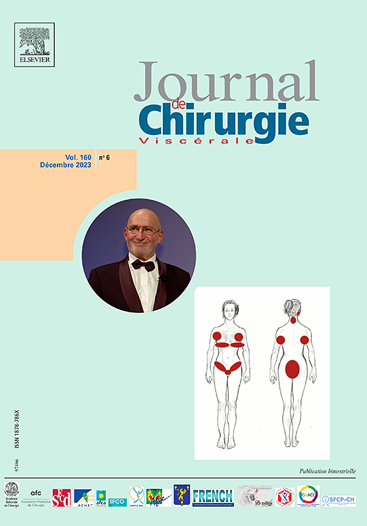 Go to journal home page - Journal de Chirurgie Viscérale